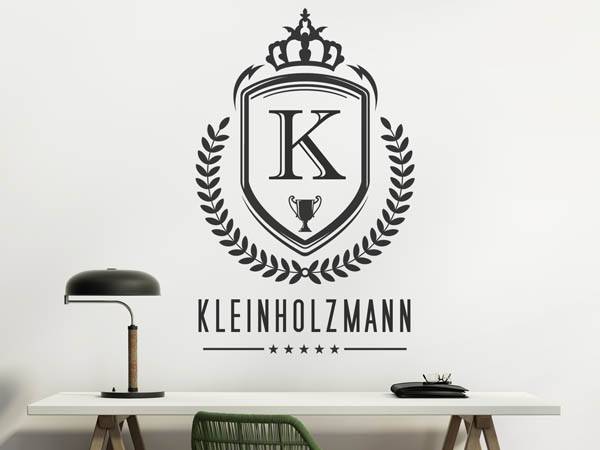 Wandtattoo Kleinholzmann Wappen