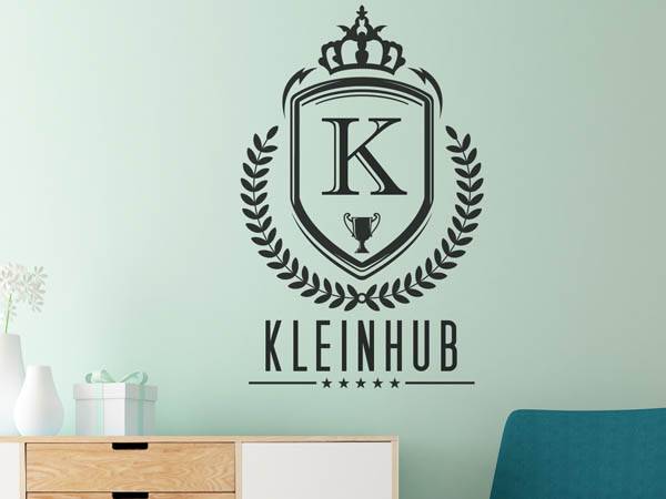 Wandtattoo Kleinhub Wappen