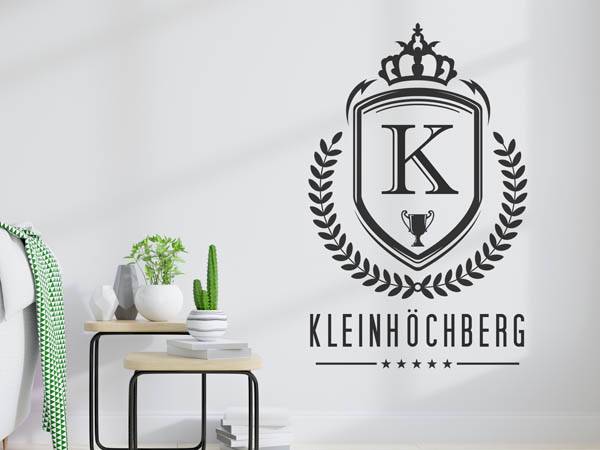 Wandtattoo Kleinhöchberg Wappen