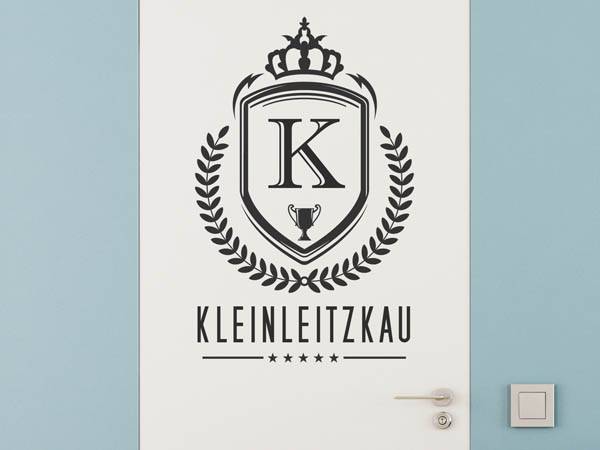 Wandtattoo Kleinleitzkau Wappen