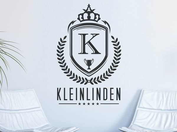 Wandtattoo Kleinlinden Wappen