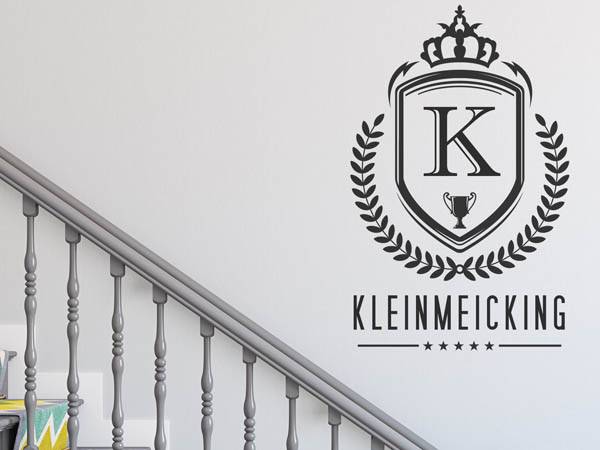 Wandtattoo Kleinmeicking Wappen