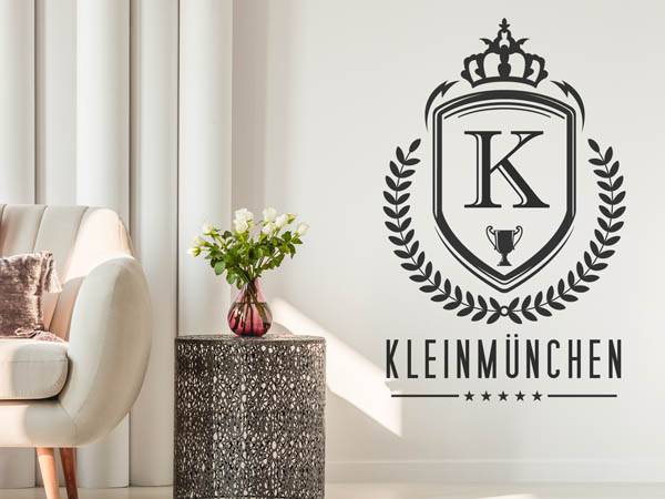 Wandtattoo Kleinmünchen Wappen