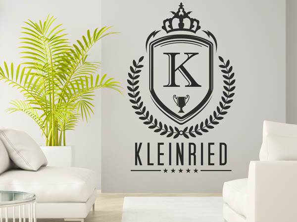 Wandtattoo Kleinried Wappen