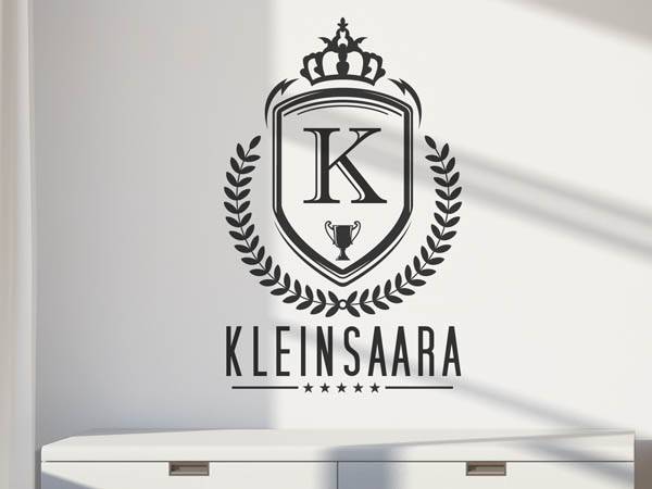 Wandtattoo Kleinsaara Wappen