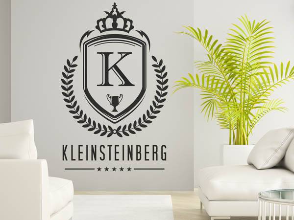 Wandtattoo Kleinsteinberg Wappen