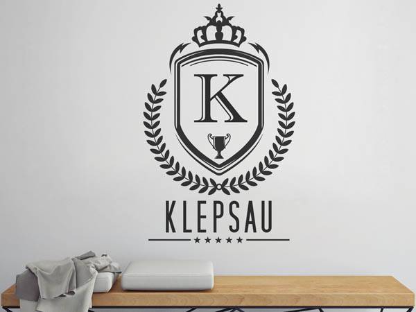 Wandtattoo Klepsau Wappen