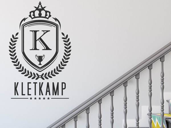 Wandtattoo Kletkamp Wappen