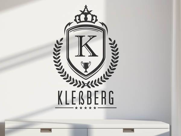 Wandtattoo Kleßberg Wappen