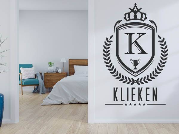 Wandtattoo Klieken Wappen