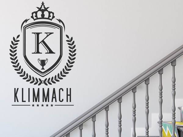 Wandtattoo Klimmach Wappen