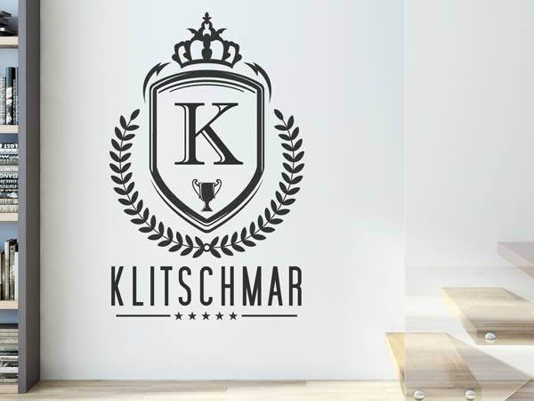 Wandtattoo Klitschmar Wappen