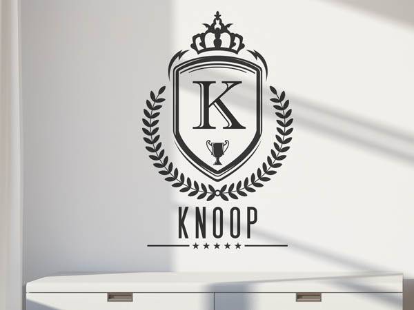 Wandtattoo Knoop Wappen