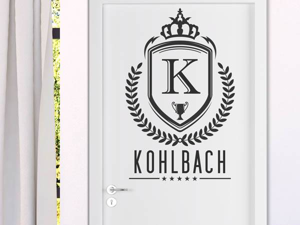 Wandtattoo Kohlbach Wappen