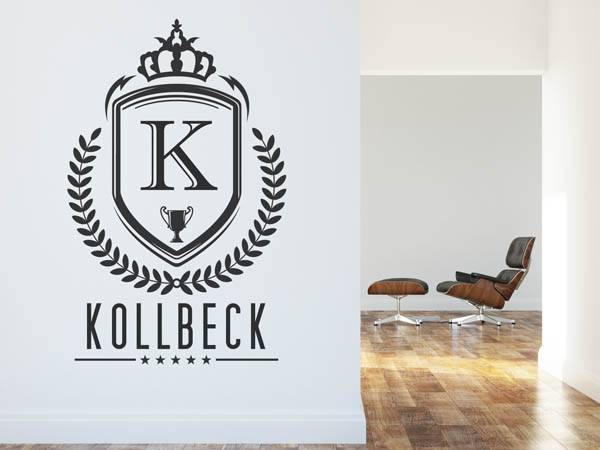 Wandtattoo Kollbeck Wappen