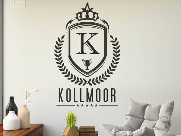 Wandtattoo Kollmoor Wappen