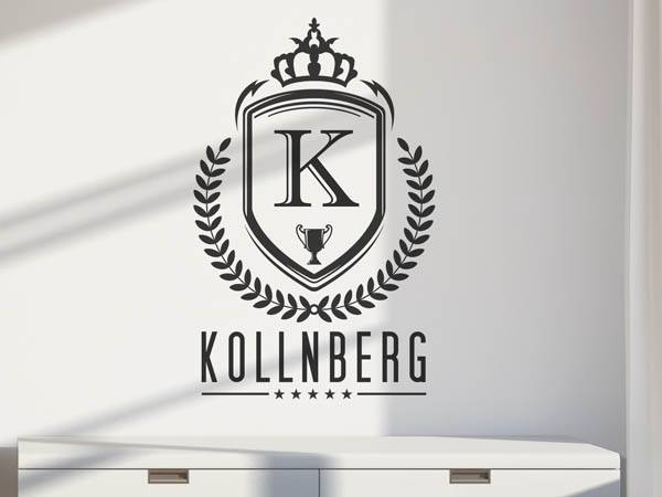 Wandtattoo Kollnberg Wappen