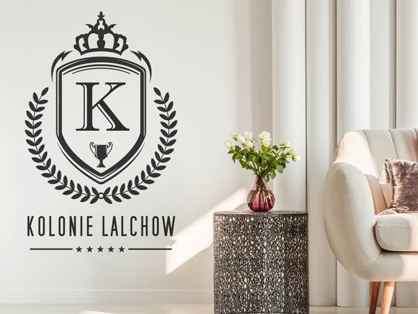 Wandtattoo Kolonie Lalchow Wappen
