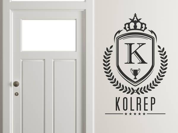 Wandtattoo Kolrep Wappen