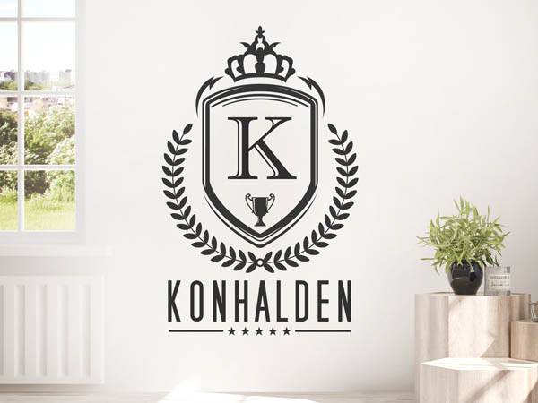 Wandtattoo Konhalden Wappen
