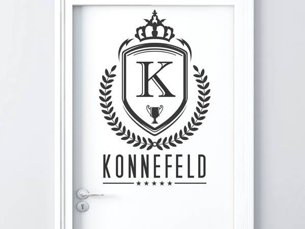 Wandtattoo Konnefeld Wappen