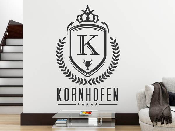 Wandtattoo Kornhofen Wappen