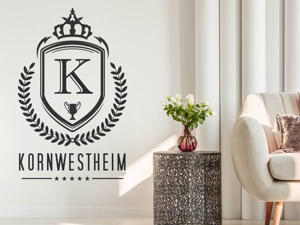 Wandtattoo Kornwestheim Wappen