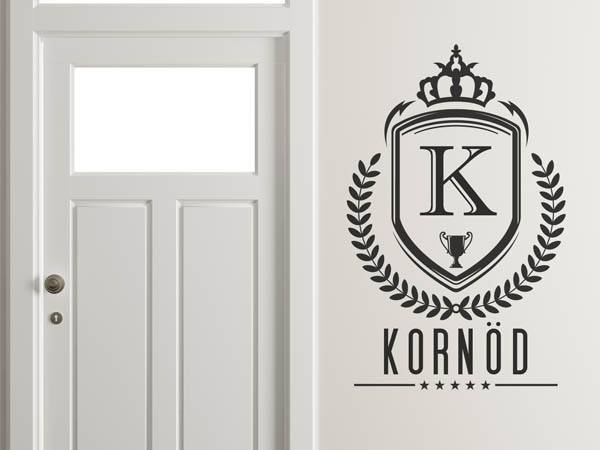 Wandtattoo Kornöd Wappen
