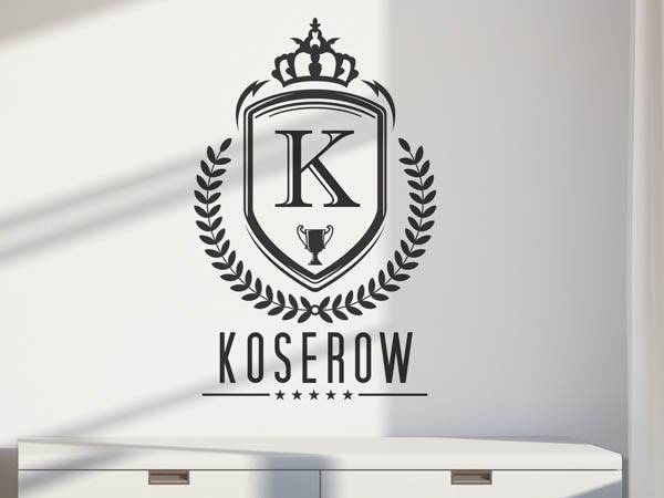 Wandtattoo Koserow Wappen