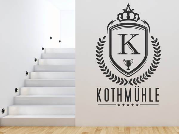 Wandtattoo Kothmühle Wappen