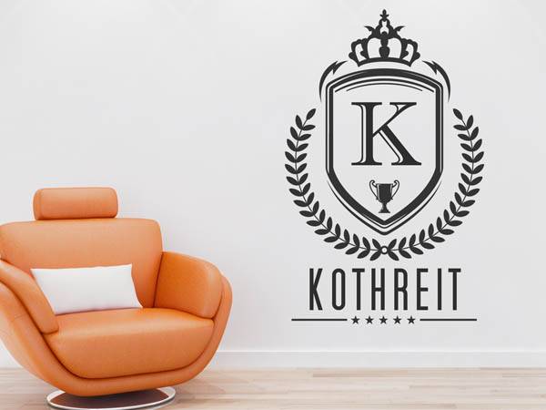 Wandtattoo Kothreit Wappen