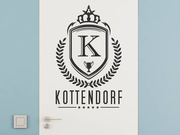 Wandtattoo Kottendorf Wappen