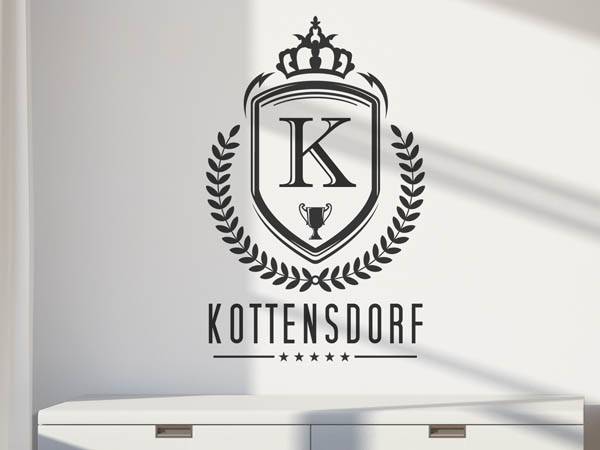 Wandtattoo Kottensdorf Wappen