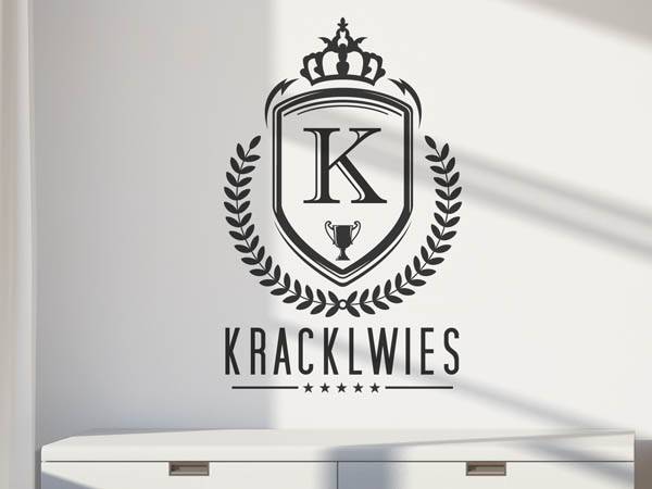 Wandtattoo Kracklwies Wappen