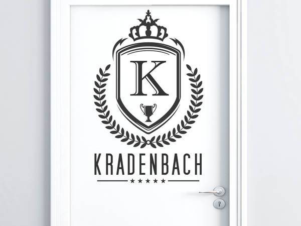 Wandtattoo Kradenbach Wappen