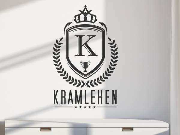 Wandtattoo Kramlehen Wappen