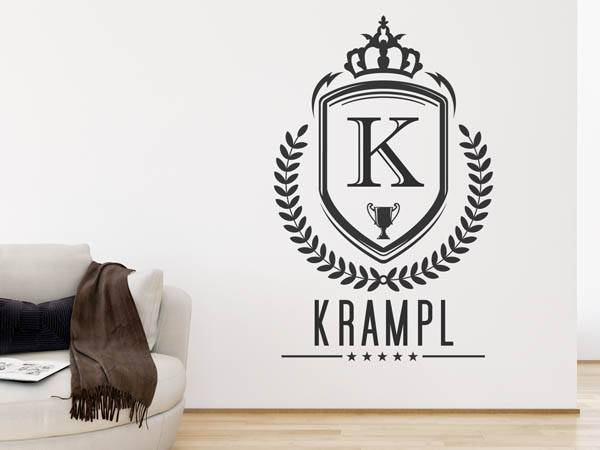 Wandtattoo Krampl Wappen