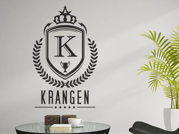 Wandtattoo Krangen Wappen