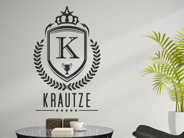 Wandtattoo Krautze Wappen