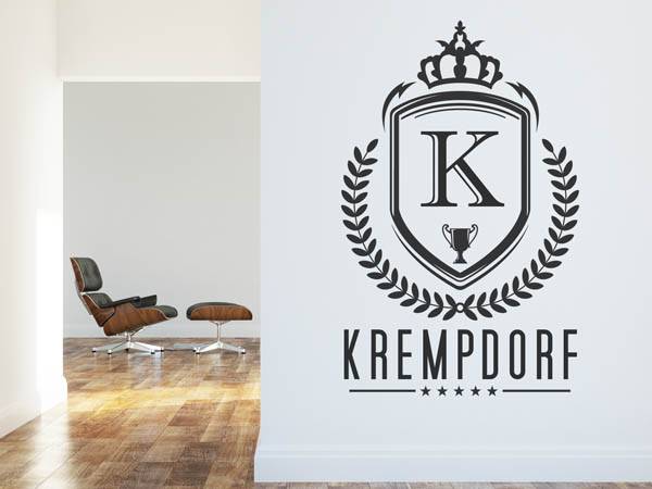 Wandtattoo Krempdorf Wappen