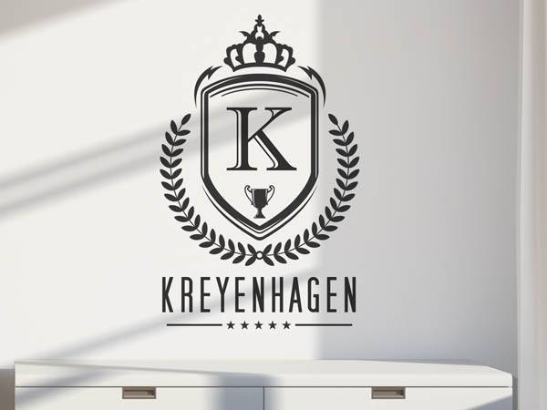 Wandtattoo Kreyenhagen Wappen