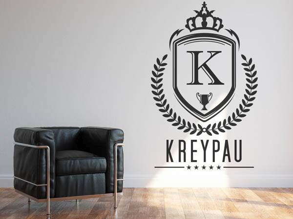 Wandtattoo Kreypau Wappen
