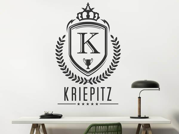 Wandtattoo Kriepitz Wappen