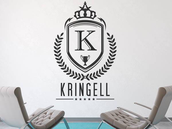 Wandtattoo Kringell Wappen