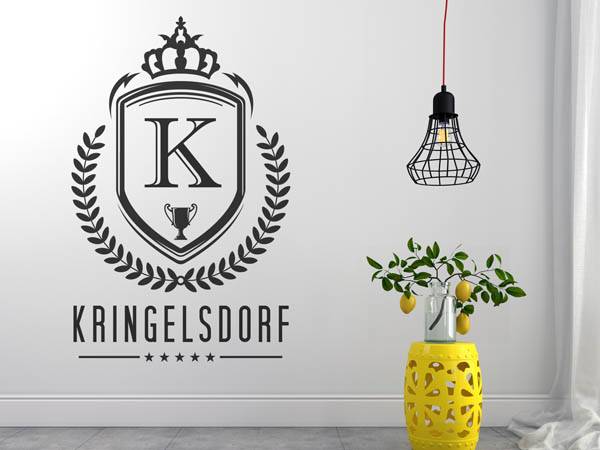 Wandtattoo Kringelsdorf Wappen
