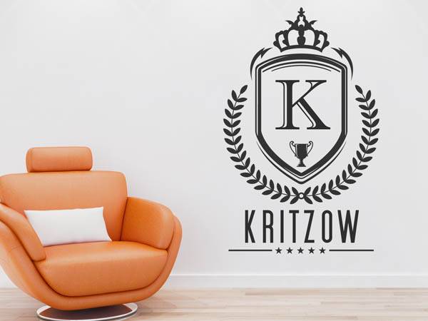 Wandtattoo Kritzow Wappen