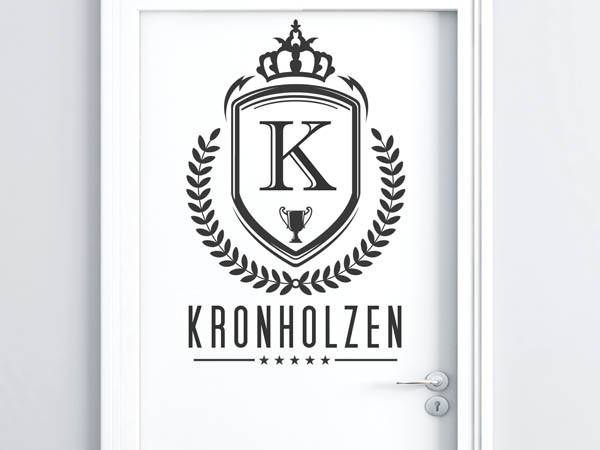Wandtattoo Kronholzen Wappen