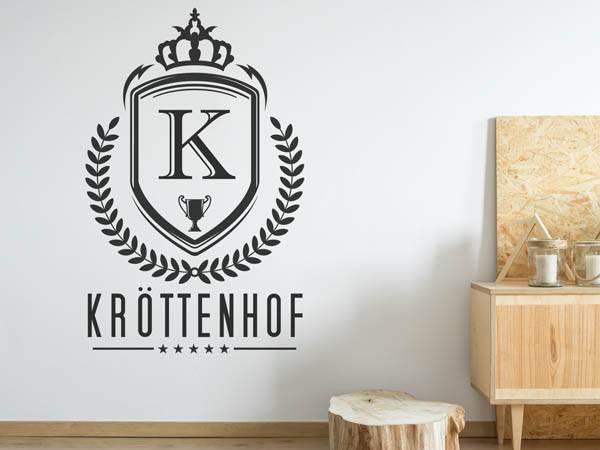 Wandtattoo Kröttenhof Wappen