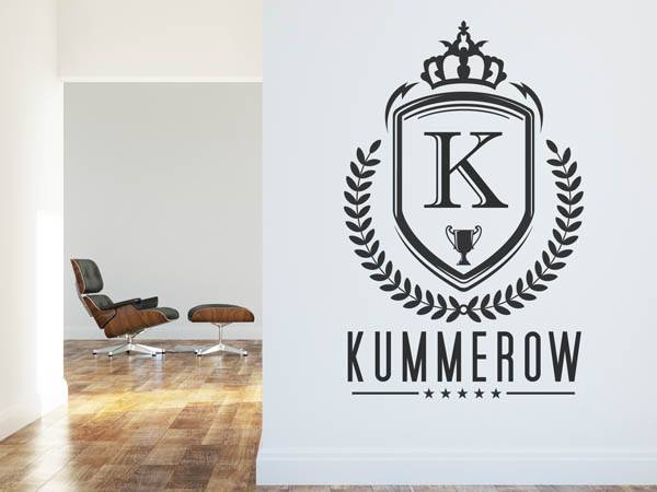 Wandtattoo Kummerow Wappen