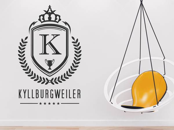 Wandtattoo Kyllburgweiler Wappen
